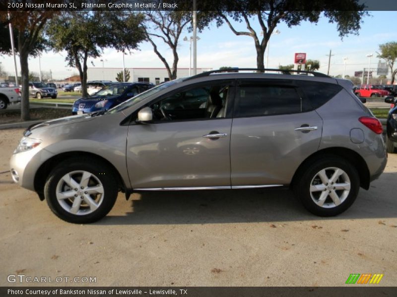 Platinum Graphite Metallic / Black 2009 Nissan Murano SL