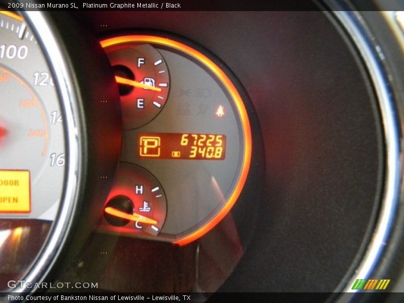 Platinum Graphite Metallic / Black 2009 Nissan Murano SL