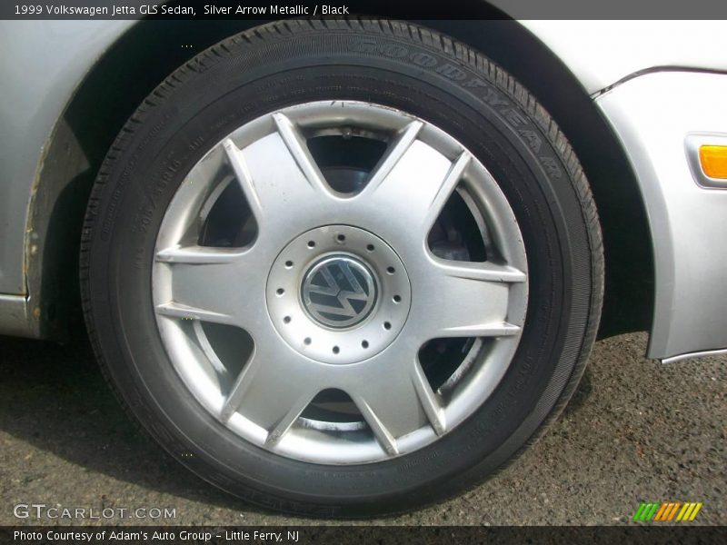 Silver Arrow Metallic / Black 1999 Volkswagen Jetta GLS Sedan