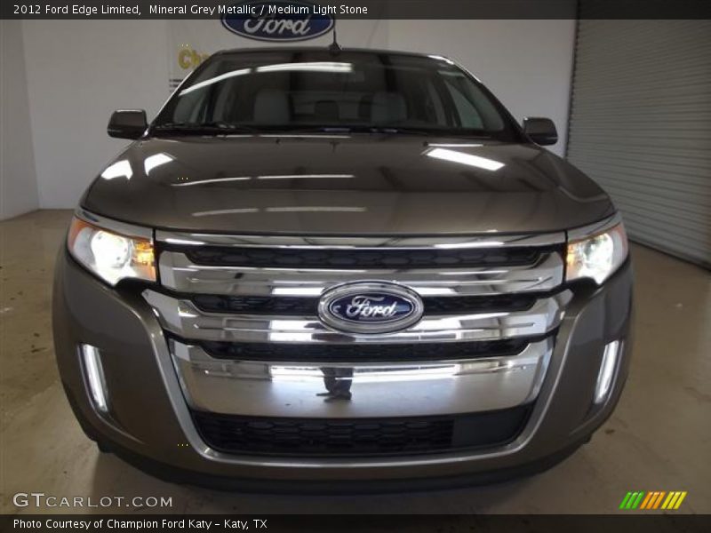 Mineral Grey Metallic / Medium Light Stone 2012 Ford Edge Limited
