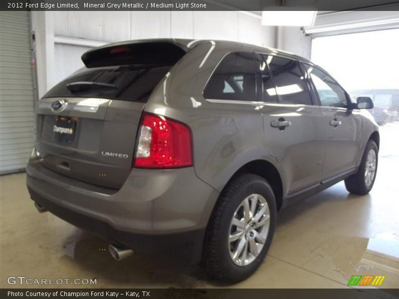 Mineral Grey Metallic / Medium Light Stone 2012 Ford Edge Limited