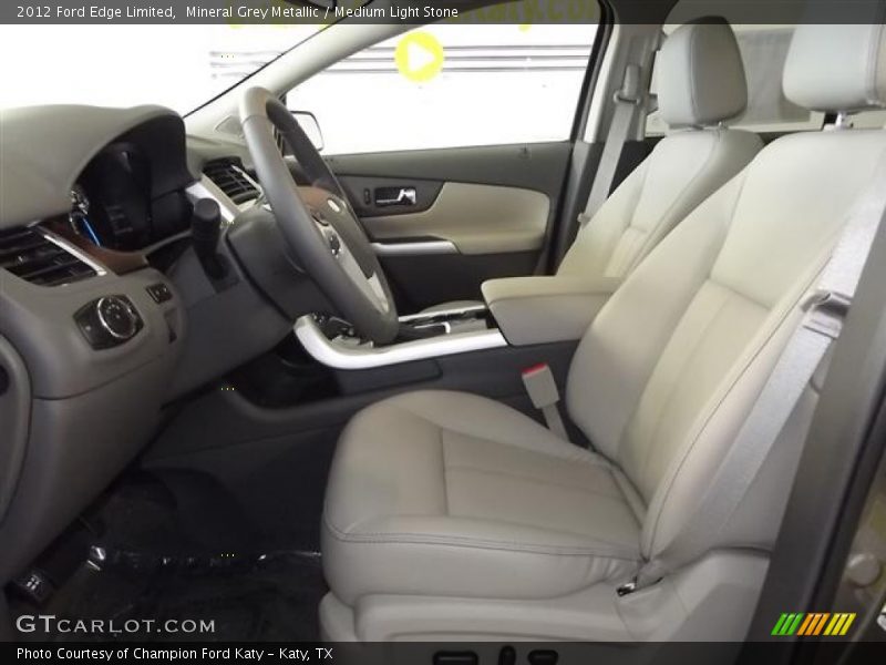 Mineral Grey Metallic / Medium Light Stone 2012 Ford Edge Limited