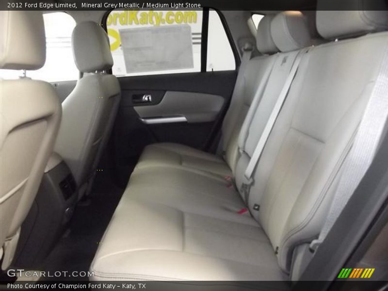Mineral Grey Metallic / Medium Light Stone 2012 Ford Edge Limited