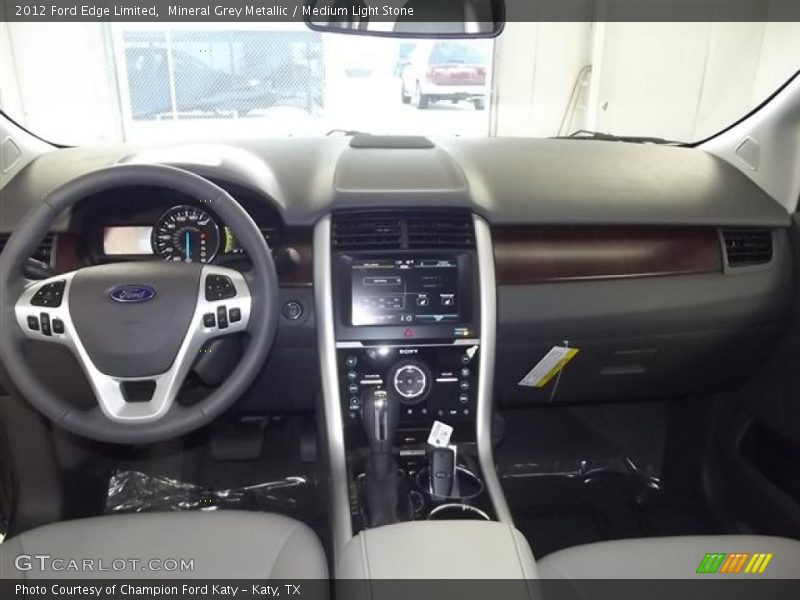 Mineral Grey Metallic / Medium Light Stone 2012 Ford Edge Limited