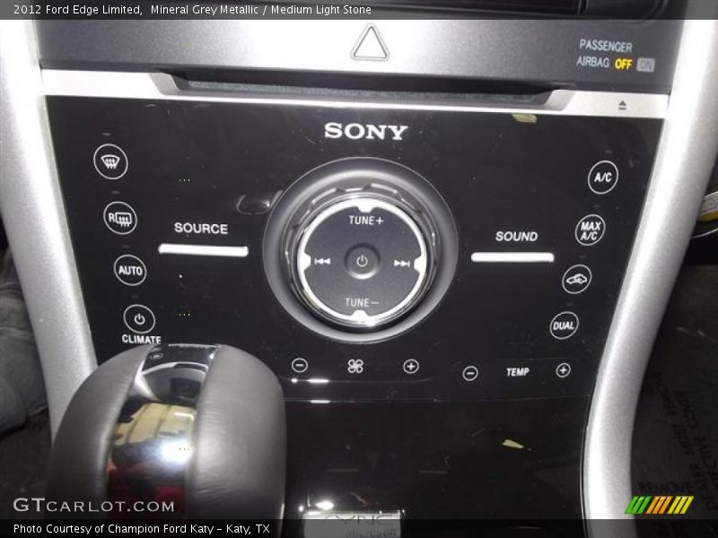 Mineral Grey Metallic / Medium Light Stone 2012 Ford Edge Limited
