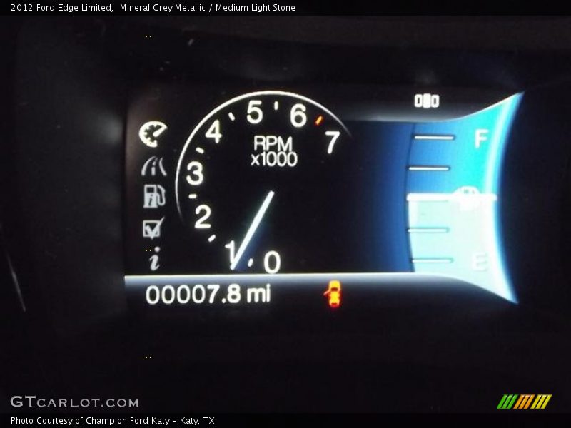 Mineral Grey Metallic / Medium Light Stone 2012 Ford Edge Limited
