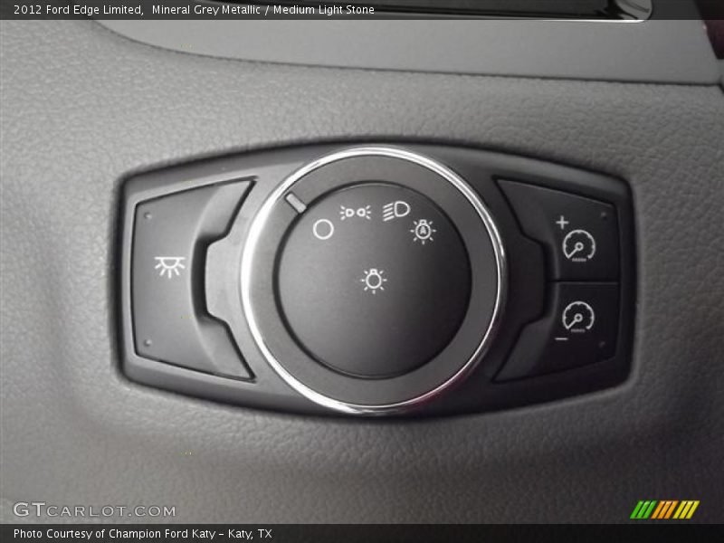 Mineral Grey Metallic / Medium Light Stone 2012 Ford Edge Limited