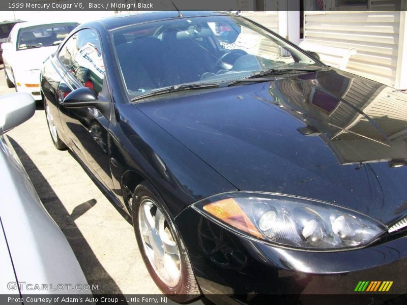 Black / Midnight Black 1999 Mercury Cougar V6