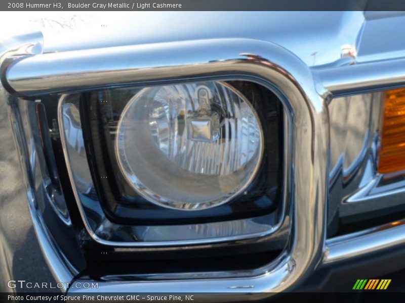 Boulder Gray Metallic / Light Cashmere 2008 Hummer H3