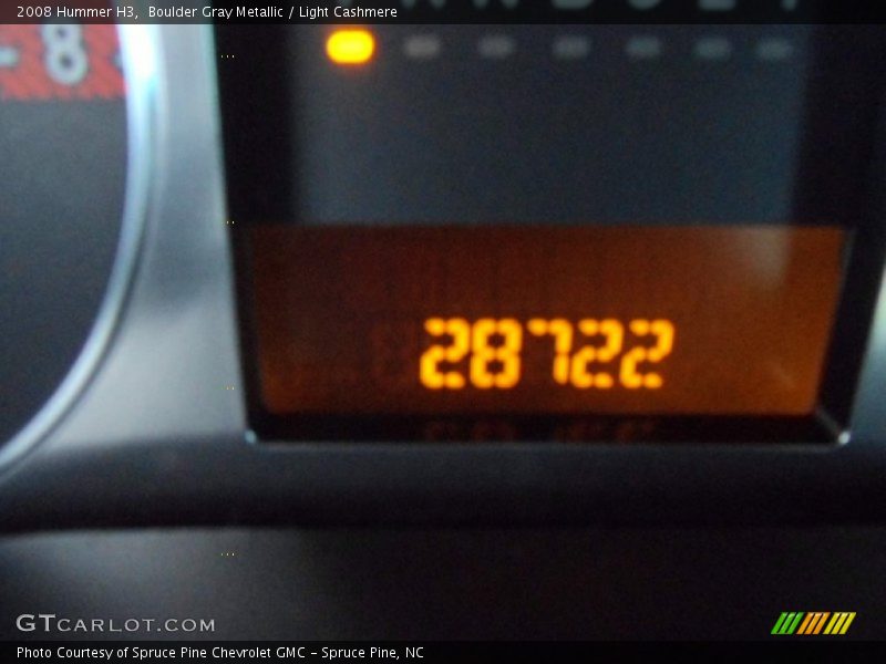 Boulder Gray Metallic / Light Cashmere 2008 Hummer H3