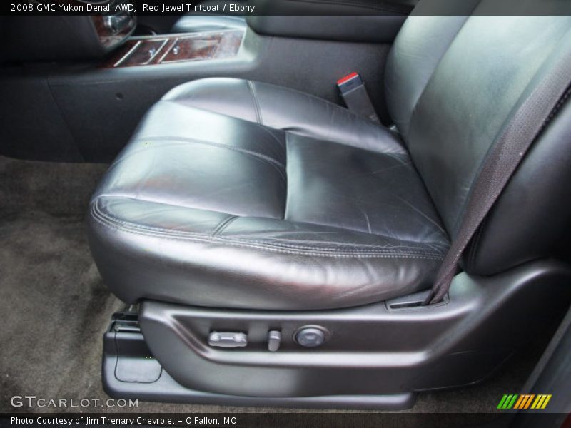 Red Jewel Tintcoat / Ebony 2008 GMC Yukon Denali AWD