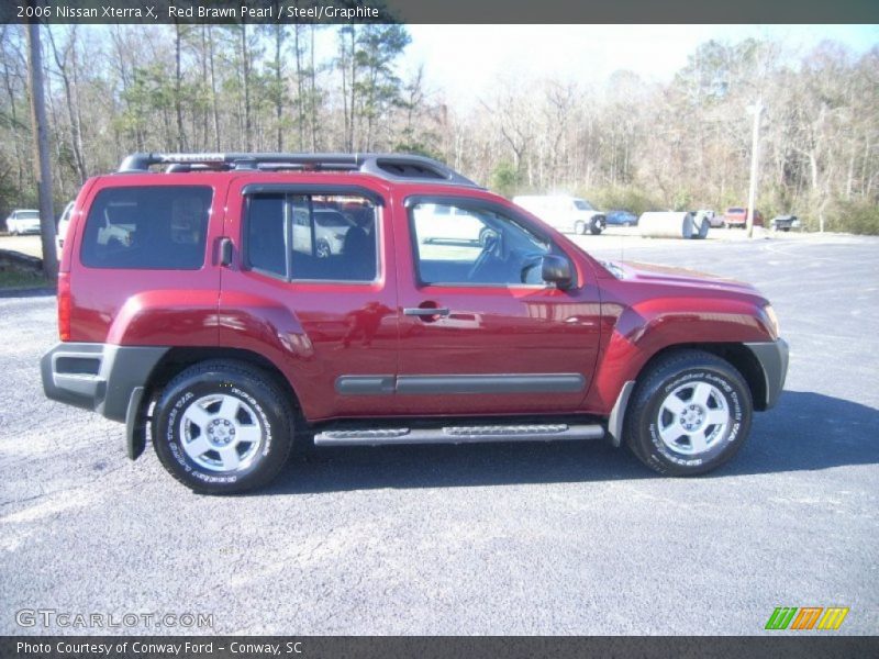 Red Brawn Pearl / Steel/Graphite 2006 Nissan Xterra X