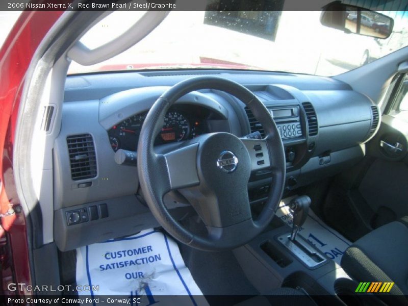Red Brawn Pearl / Steel/Graphite 2006 Nissan Xterra X