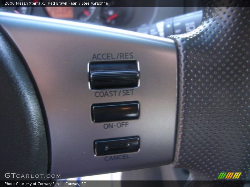 Red Brawn Pearl / Steel/Graphite 2006 Nissan Xterra X
