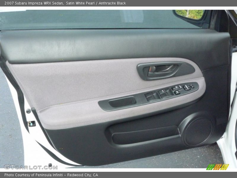 Door Panel of 2007 Impreza WRX Sedan