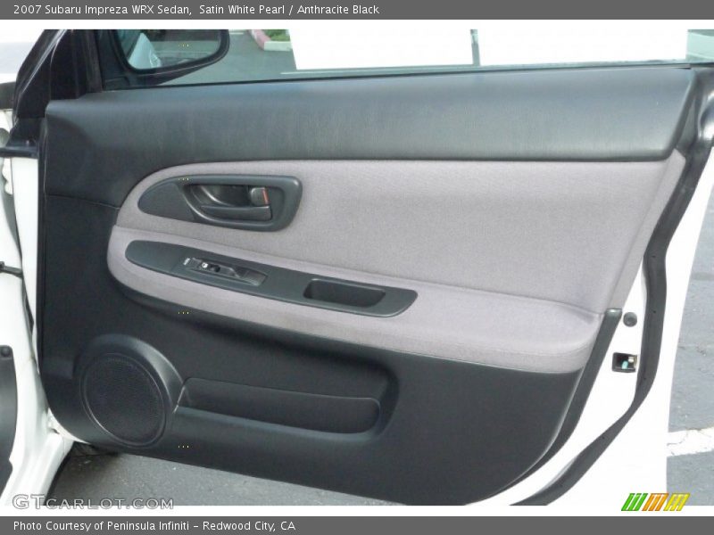 Door Panel of 2007 Impreza WRX Sedan