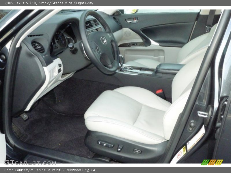  2009 IS 350 Light Gray Interior