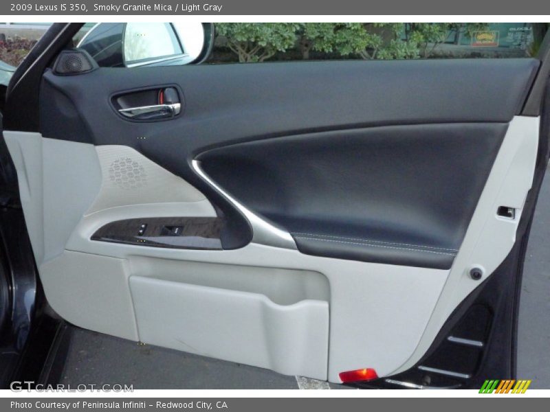 Smoky Granite Mica / Light Gray 2009 Lexus IS 350