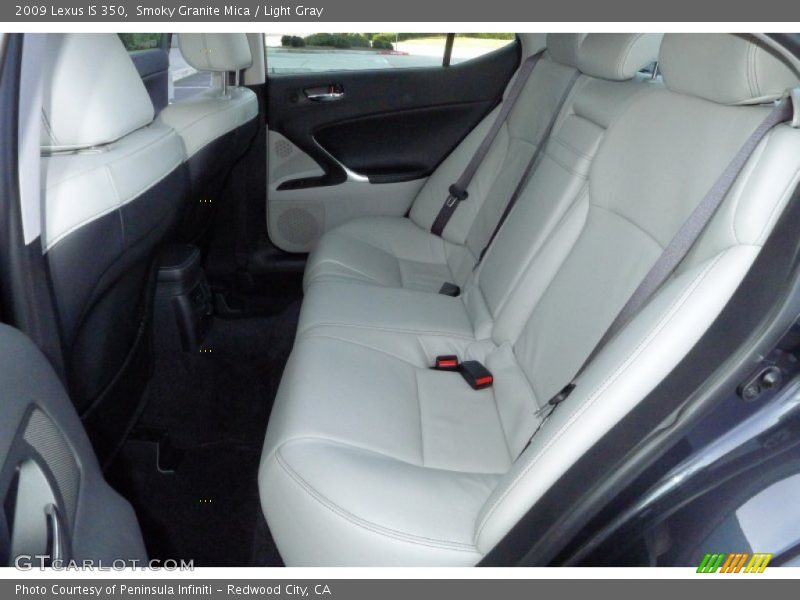 Smoky Granite Mica / Light Gray 2009 Lexus IS 350