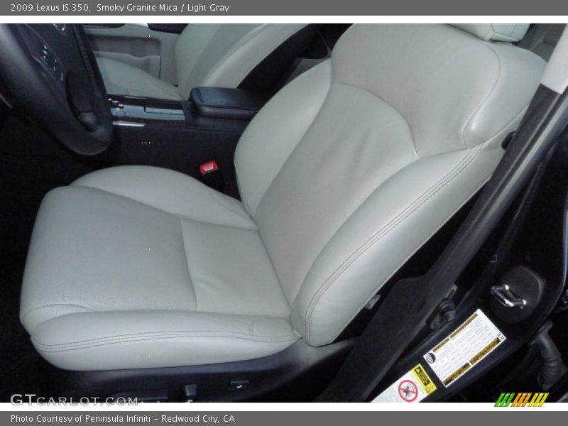 Smoky Granite Mica / Light Gray 2009 Lexus IS 350