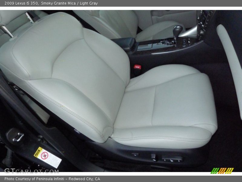 Smoky Granite Mica / Light Gray 2009 Lexus IS 350