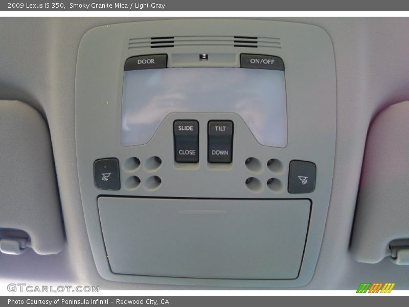Smoky Granite Mica / Light Gray 2009 Lexus IS 350