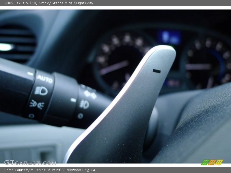 Smoky Granite Mica / Light Gray 2009 Lexus IS 350