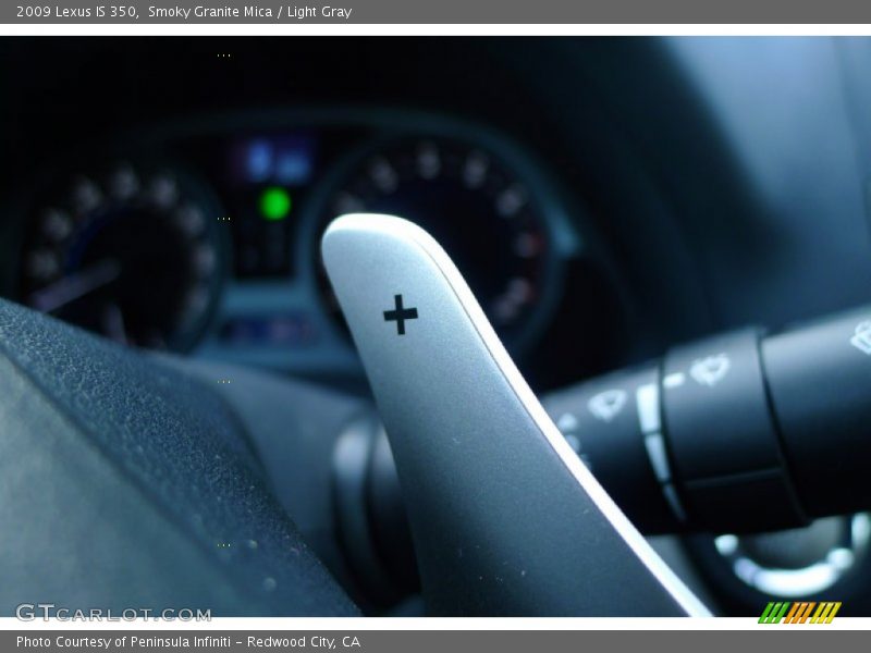 Smoky Granite Mica / Light Gray 2009 Lexus IS 350