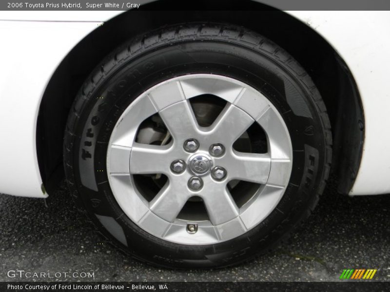 Super White / Gray 2006 Toyota Prius Hybrid