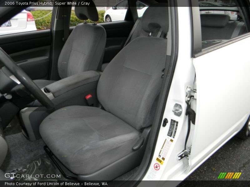 Super White / Gray 2006 Toyota Prius Hybrid