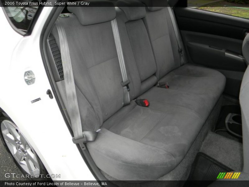 Super White / Gray 2006 Toyota Prius Hybrid