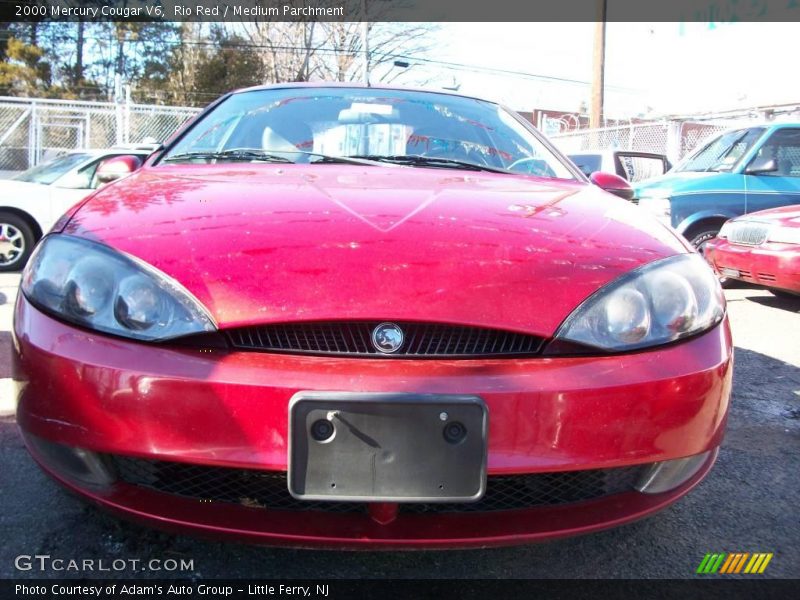 Rio Red / Medium Parchment 2000 Mercury Cougar V6