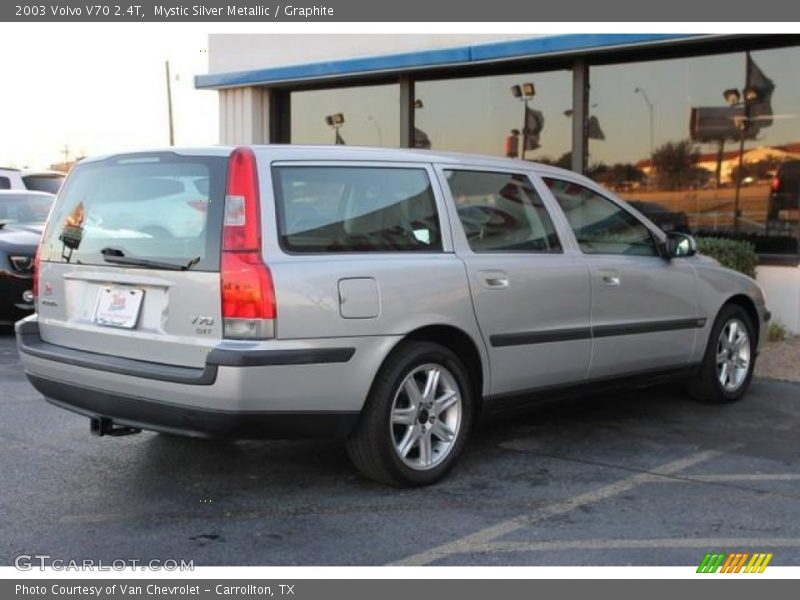 Mystic Silver Metallic / Graphite 2003 Volvo V70 2.4T