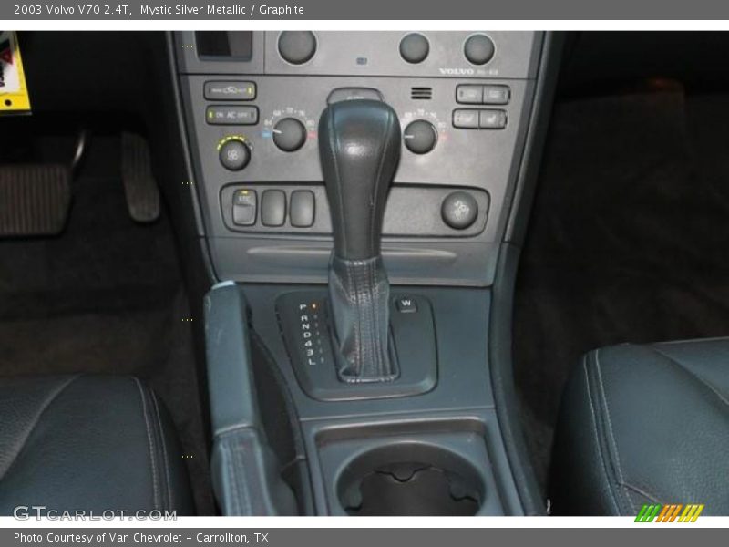 Mystic Silver Metallic / Graphite 2003 Volvo V70 2.4T