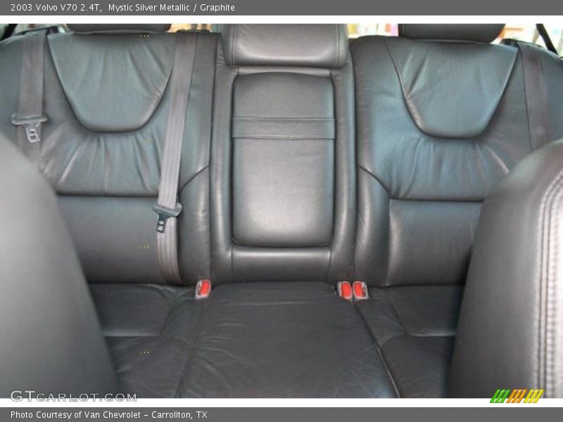 Mystic Silver Metallic / Graphite 2003 Volvo V70 2.4T