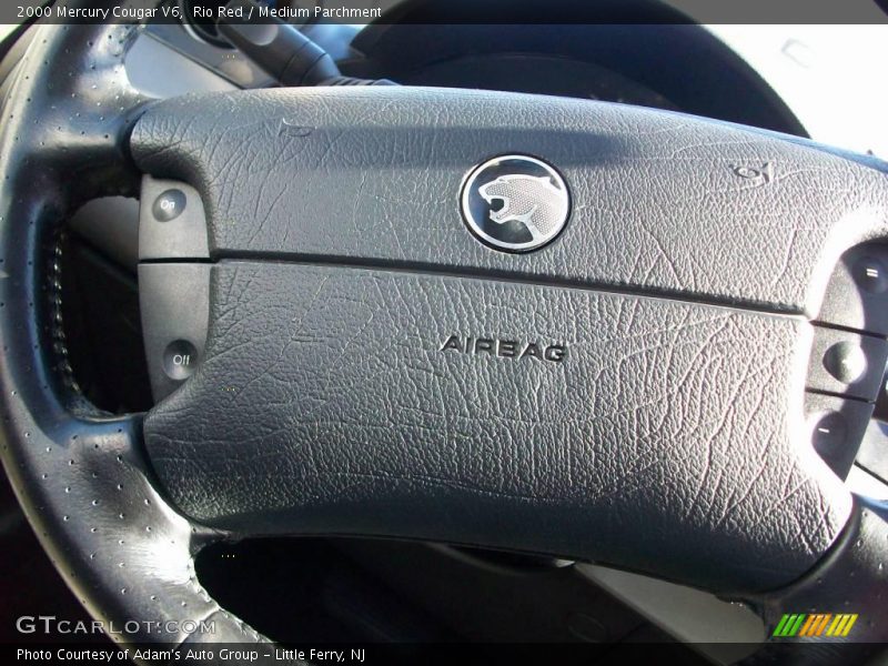 Rio Red / Medium Parchment 2000 Mercury Cougar V6