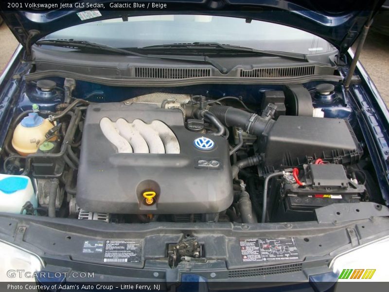Galactic Blue / Beige 2001 Volkswagen Jetta GLS Sedan