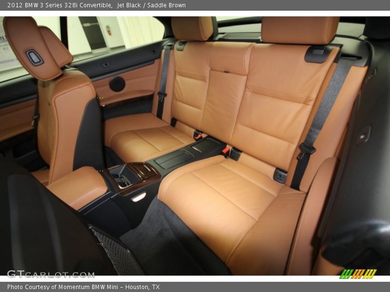 Jet Black / Saddle Brown 2012 BMW 3 Series 328i Convertible