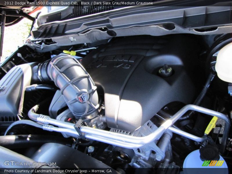 Black / Dark Slate Gray/Medium Graystone 2012 Dodge Ram 1500 Express Quad Cab