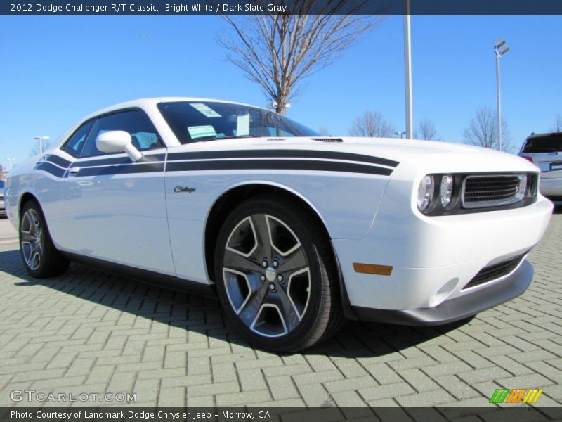 Front 3/4 View of 2012 Challenger R/T Classic
