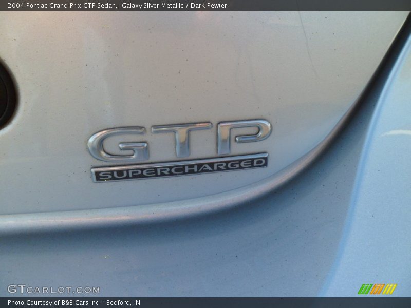 Galaxy Silver Metallic / Dark Pewter 2004 Pontiac Grand Prix GTP Sedan
