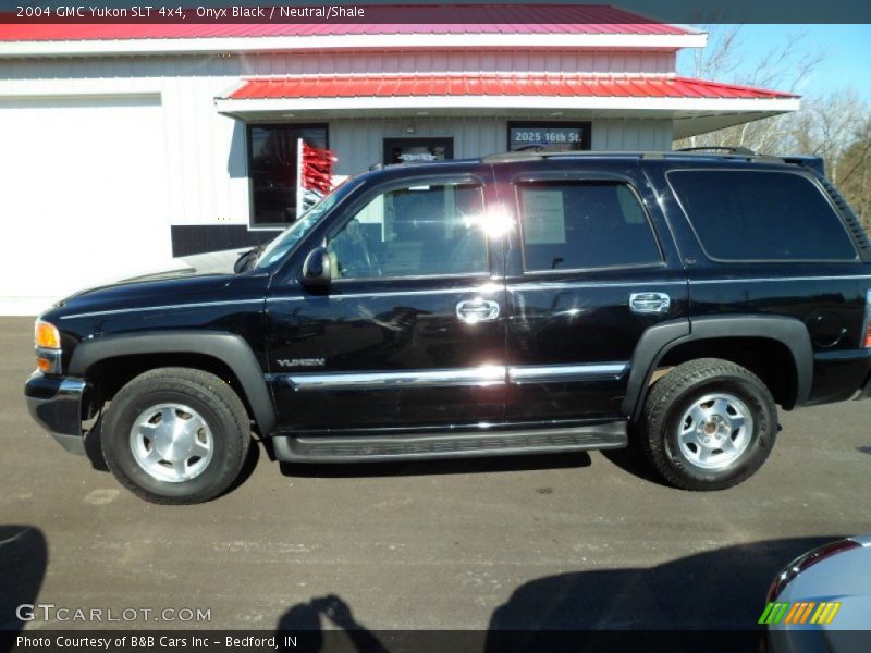 Onyx Black / Neutral/Shale 2004 GMC Yukon SLT 4x4