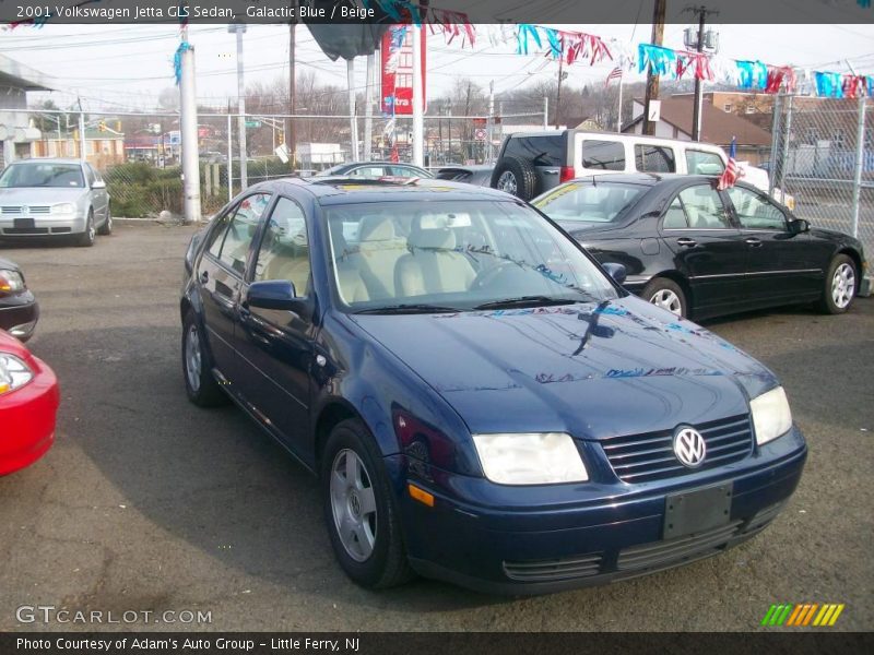 Galactic Blue / Beige 2001 Volkswagen Jetta GLS Sedan