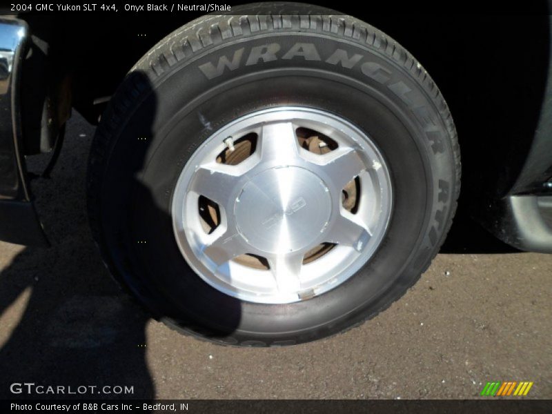 Onyx Black / Neutral/Shale 2004 GMC Yukon SLT 4x4