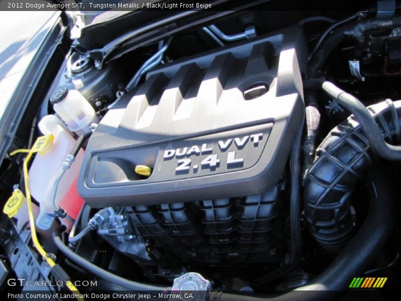Tungsten Metallic / Black/Light Frost Beige 2012 Dodge Avenger SXT