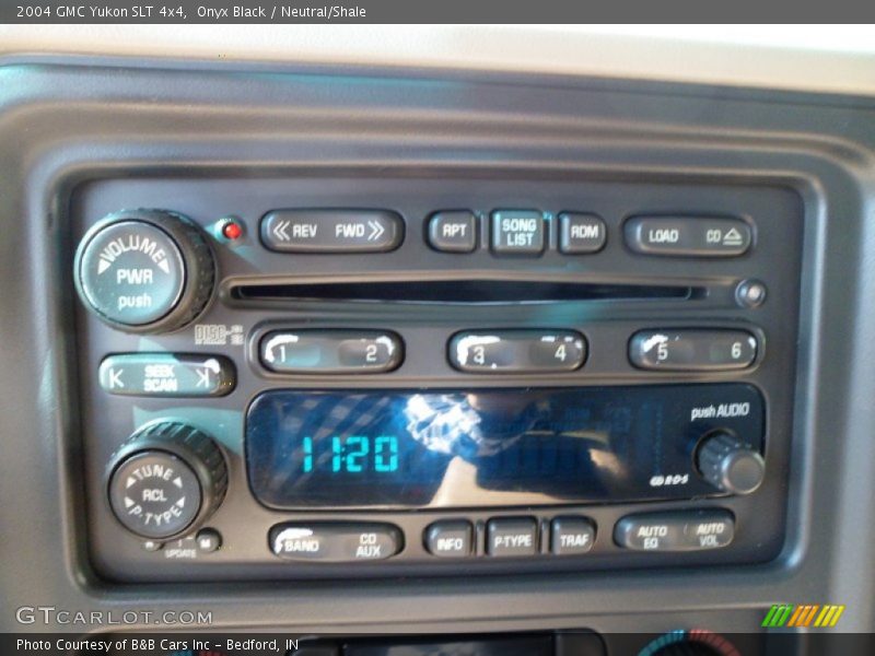 Onyx Black / Neutral/Shale 2004 GMC Yukon SLT 4x4