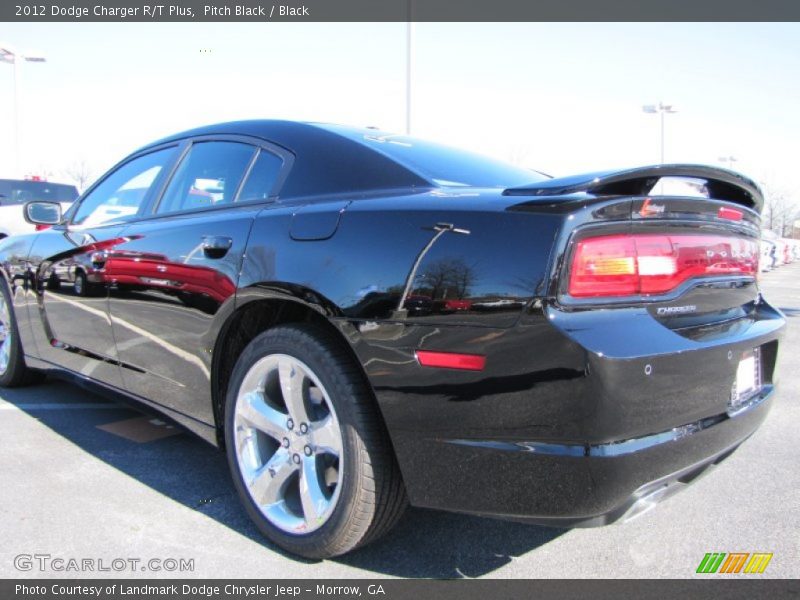 Pitch Black / Black 2012 Dodge Charger R/T Plus