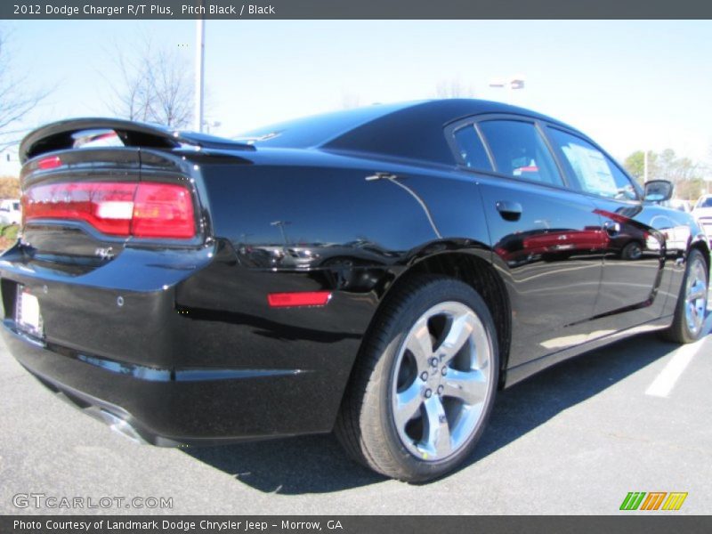 Pitch Black / Black 2012 Dodge Charger R/T Plus