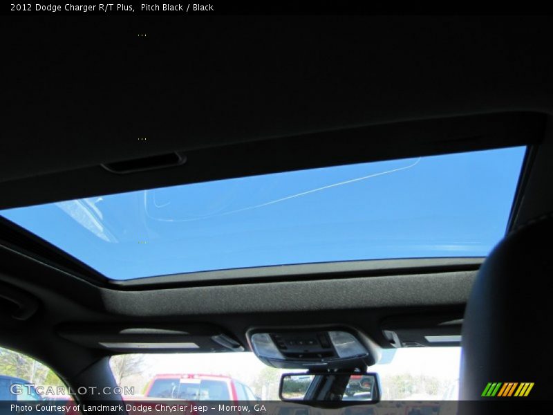 Pitch Black / Black 2012 Dodge Charger R/T Plus