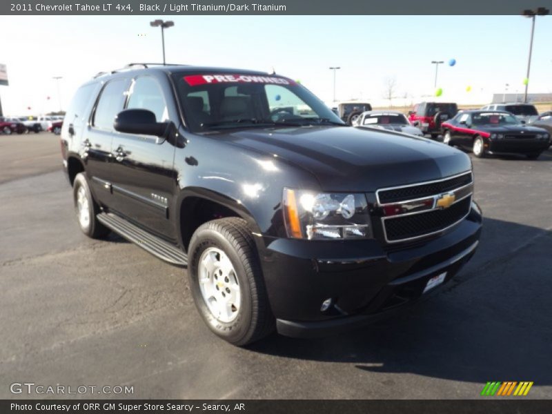 Black / Light Titanium/Dark Titanium 2011 Chevrolet Tahoe LT 4x4